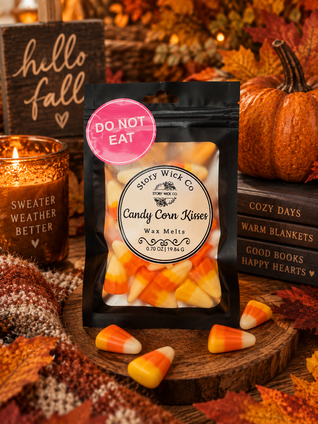 Candy corn Kisses