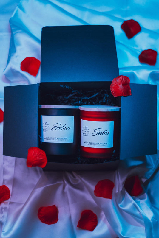 Seduce & Soothe Valentine's Day Candle Duo Set