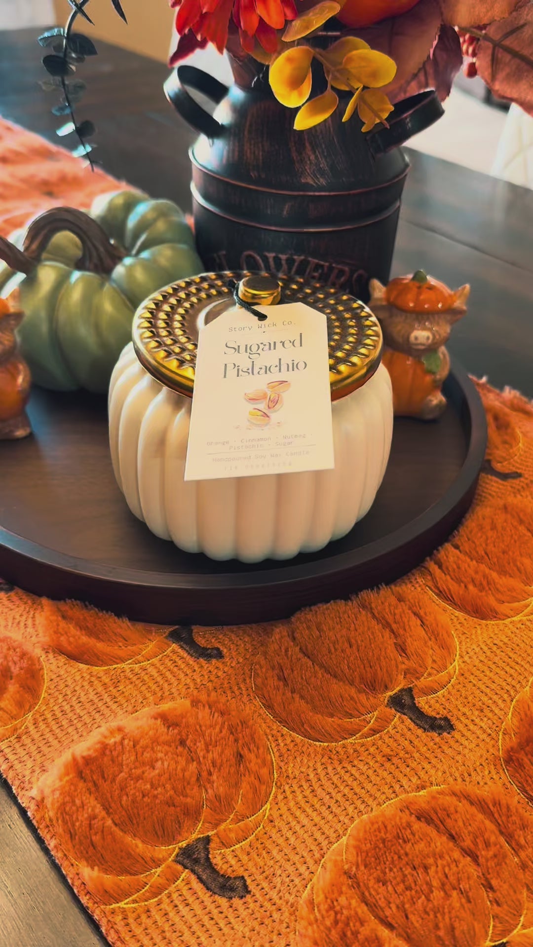 Introducing the "Sugared Pistachio" candle